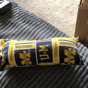 Yellow & Navy Throw  cat toys - Team Logo Home Accent